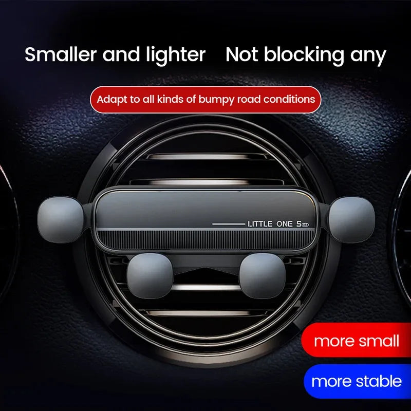 Universal Gravity Car Phone Holder Air Vent Mount Mobile Support Stand for Automotive GPS