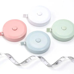 1/3/5PCS Portable Double-sided Tape Measure Retractable Mini Tape Measure for Weight Loss Medical Bo