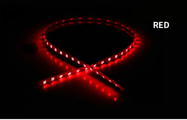 2PCS Car LED Strip Lights 45cm 1210 45SMD | Waterproof Auto Atmosphere Decorative Lam alternate view