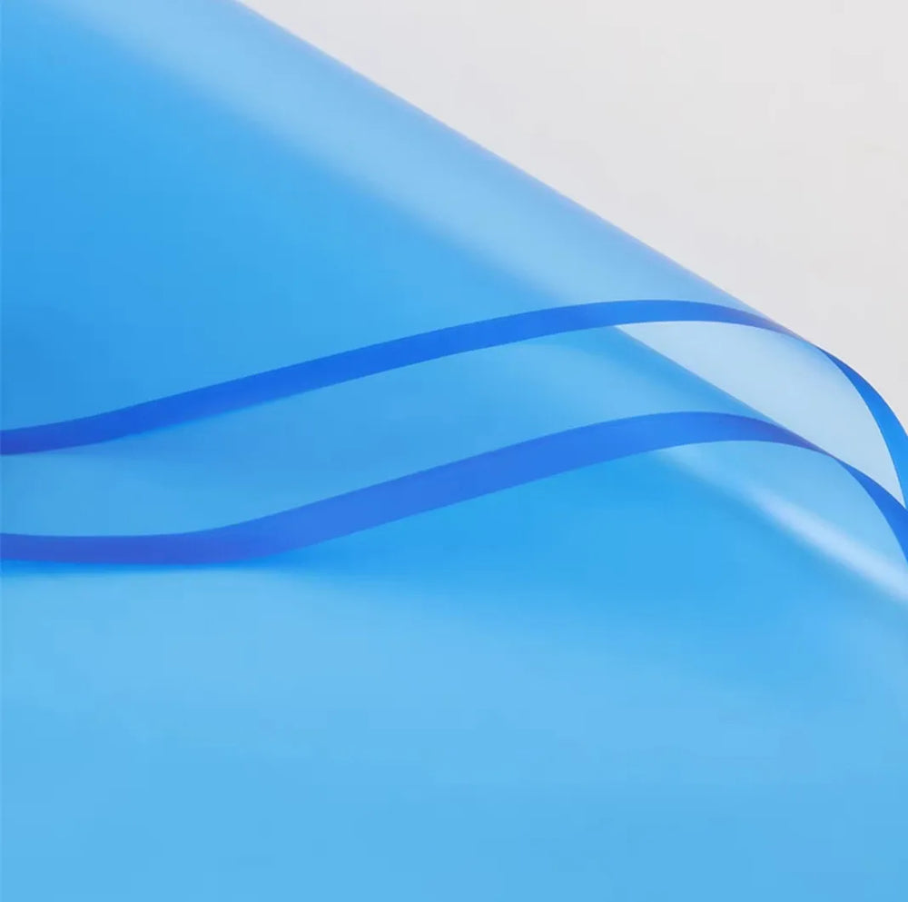 Fog Flower Wrapping Paper 5 Sheets | Korean Style Half Transparent Gift Wrap for Bouq lifestyle view