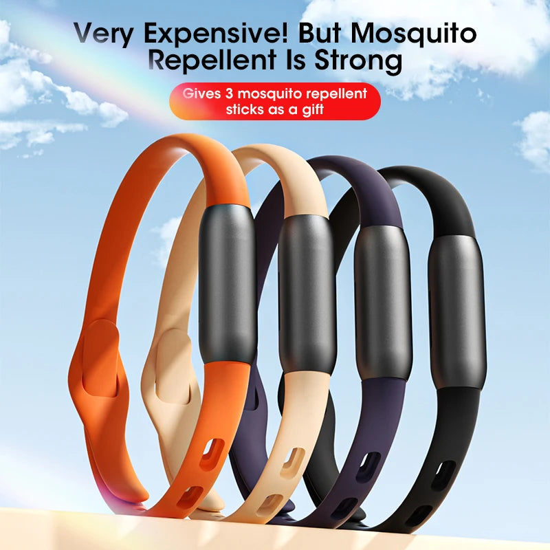 Natural Plant Mosquito Repellent Bracelet | Non-Toxic Outdoor Protection for Kids and Adults