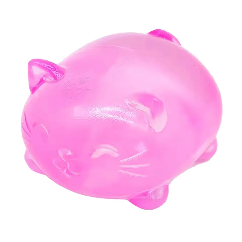 Mini Cute Cat Maltose Decompression Toy | Non Toxic Pressure Relief Tool for Adults an close-up view