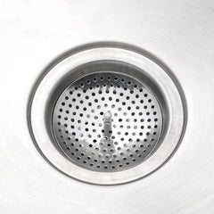Kitchen Sink Strainer Stopper Stainless Steel Replacement Drain Filter Bathtub Hair Ca close-up view