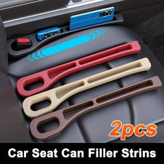 Car Seat Gap Filler Plug Set | 2-Piece PU Universal