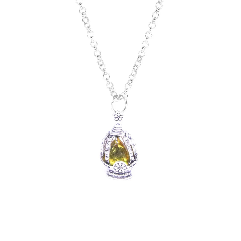 Madoka Magica Soul Gem Necklace Set | Kaname Madoka Mami Pendant Jewelry lifestyle view