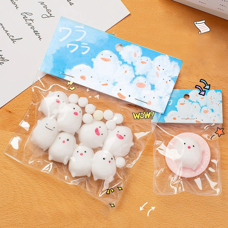 Cute Warawara Creative Pinch Toys Anime Figure Plushie Dolls Stuffed Toys Ornament Fo lifestyle view