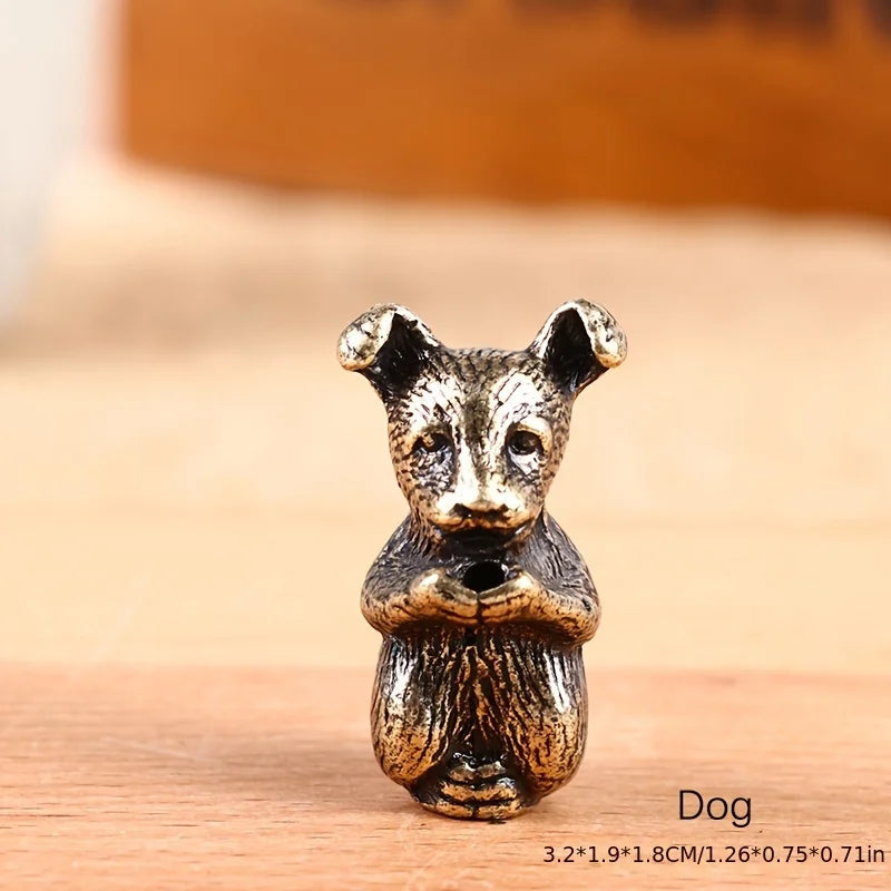 Mini Metal Incense Stick Holder | Chinese Zodiac Animal Incense Burner alternate view