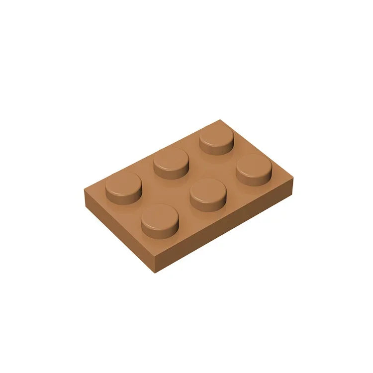 Gobricks GDS-510 Plate 2 x 3 | Compatible Building Block for DIY Projects detail view