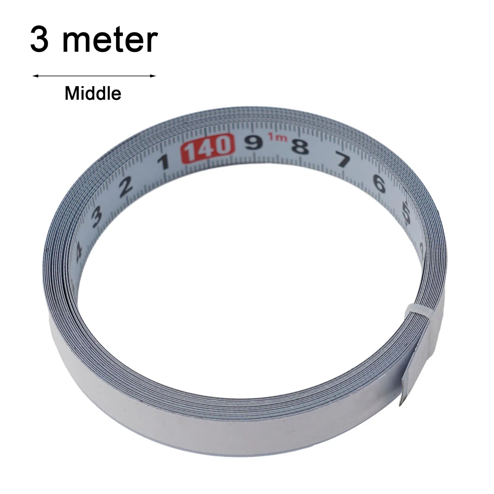 1Pcs Tape Measure 1/2/3/5M 13MM Adhesive- Rulers Woodworking Measuring Ruler Sewing Ta close-up view