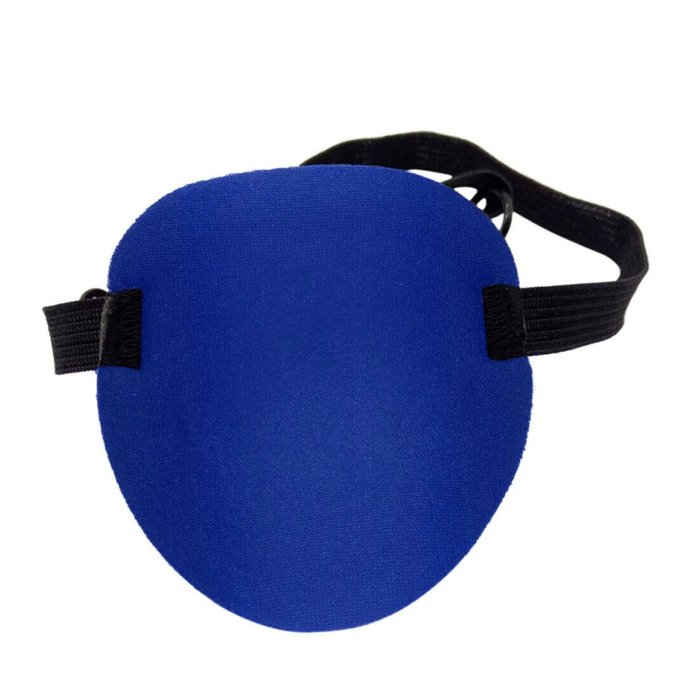 Unisex Black Single Eye Patch | Adjustable Washable Concave Eyepatch for Sleep, Vis additional angle