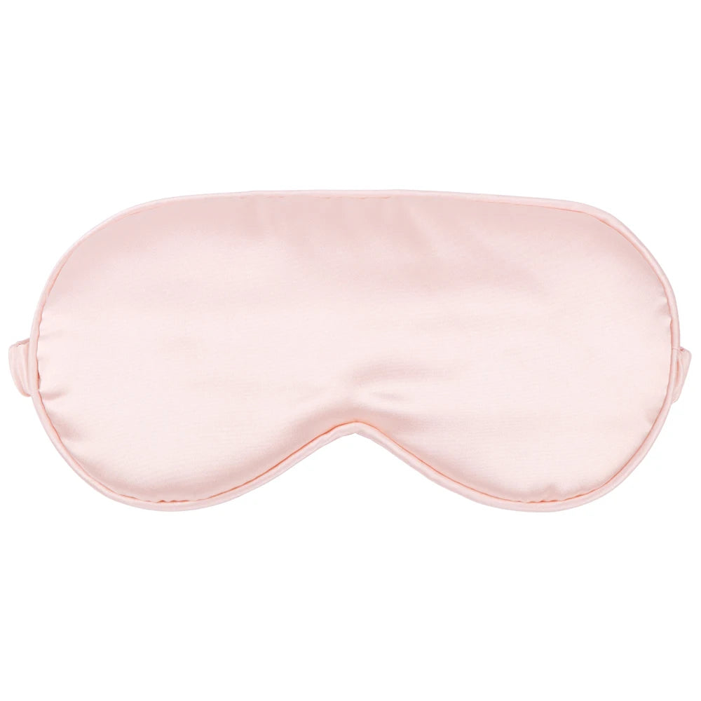 Imitated Silk Sleep Eye Mask | Soft Light Blocking Travel Eyeshade additional angle