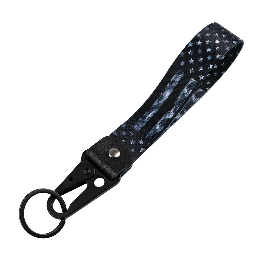World Flag Car Keychain | Metal Key Ring for Men Women Motorcycle Lanyard alternate view