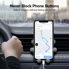 Universal Gravity Car Phone Holder Air Vent Mount Mobile Support Stand for Automotive GPS