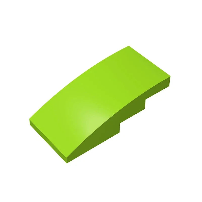 Slope, Curved 4 x 2 Building Block (Gobricks GDS-660) | Compatible with Lego 93606 Pa lifestyle view