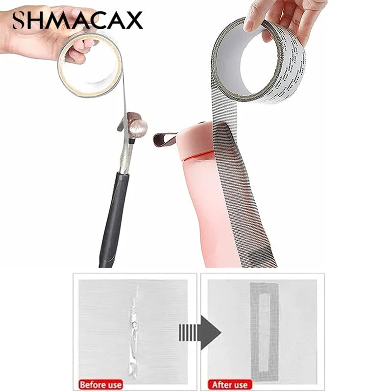 5/10cm Window Mosquito Net Repair Tape | Self-Adhesive Screen Patch for Holes detail view