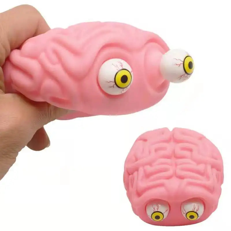 Anti Stress Flippy Brain Squishy Eye Popping Squeeze Fidget Toy | Stress Relief for K alternate view