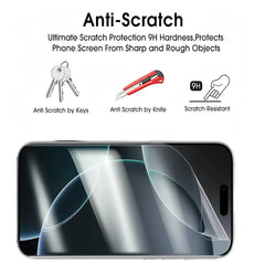 NNBILI 5Pcs Hydrogel Film Full Cover Screen Protector For iPhone 11 12 13 14 15 16 17 Pro Max Mini 17Air 16e 14 15 Plus Not Glas
