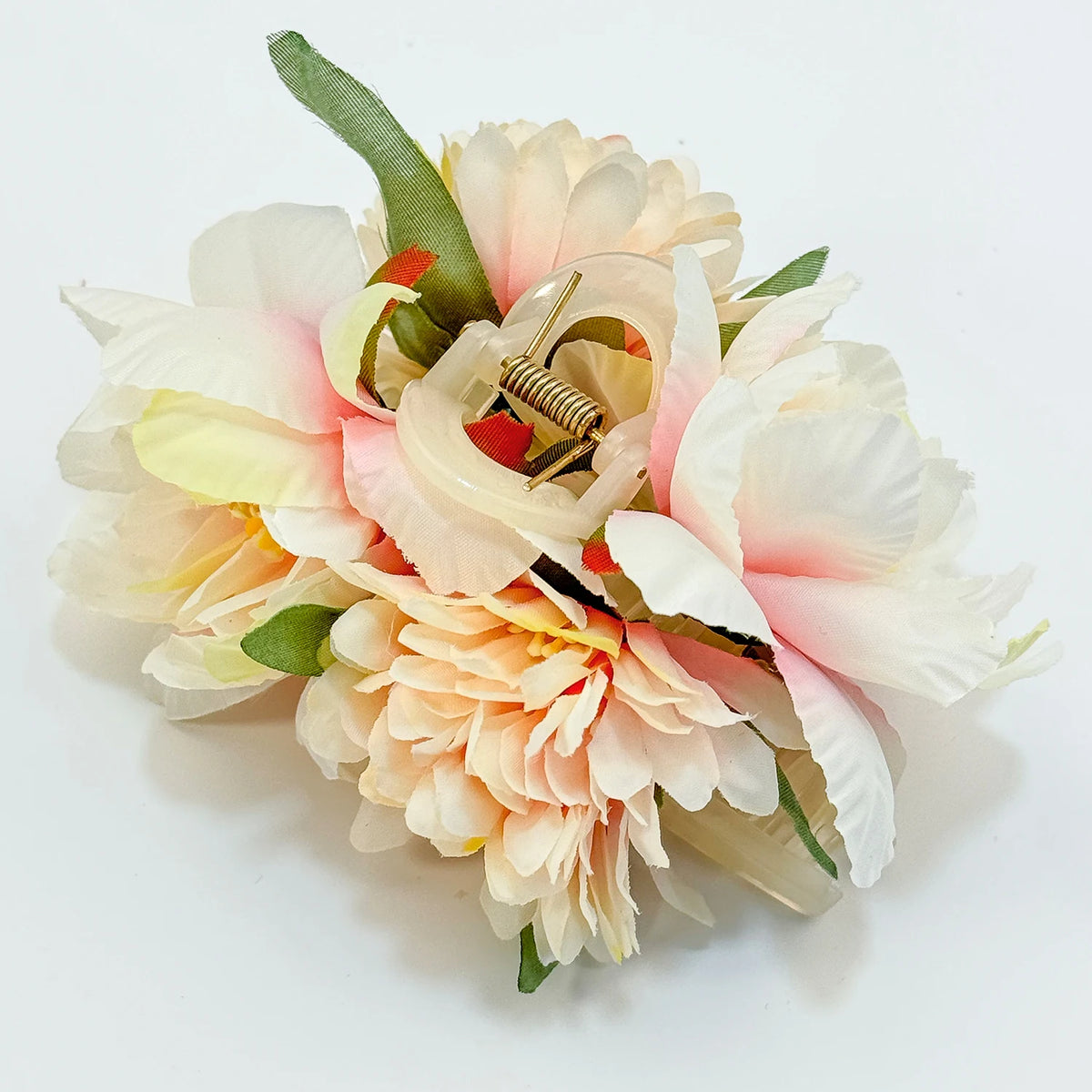 Girls Flower Hair Claw Clips Wedding Headdress For Bridal Bridesmaid Party Flower Hair C detail view