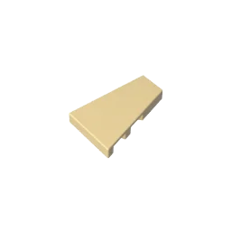 Gobricks GDS-M540 Tile Special 2 x 3 Pentagonal (right) | Compatible Building Block P lifestyle view