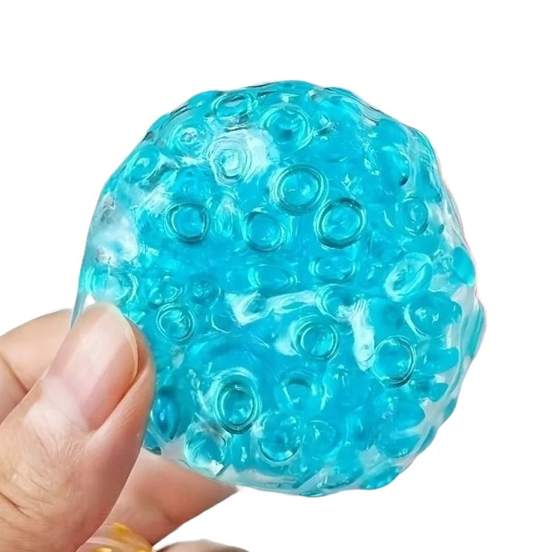Squishy Balls Ice Beads Squeeze Toy | Super Soft Mochi Fidget Stress Relief Gift lifestyle view