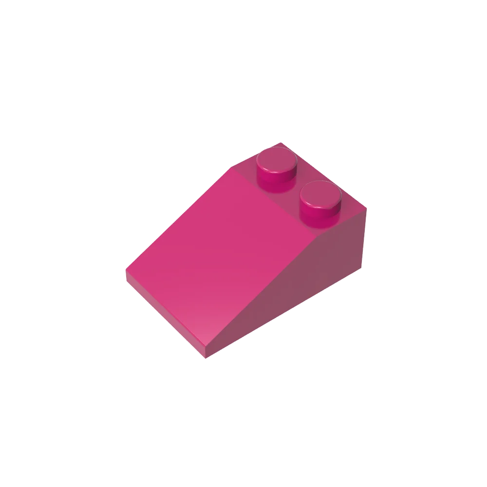 Gobricks Slope 33° 3 x 2 Building Block | Compatible with Lego 3298 detail view