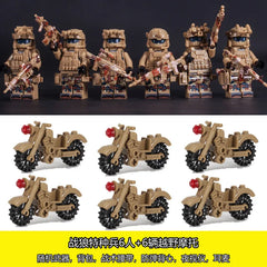Military Special Forces Building Blocks | Police Soldiers and Weapons Toy Set detail view