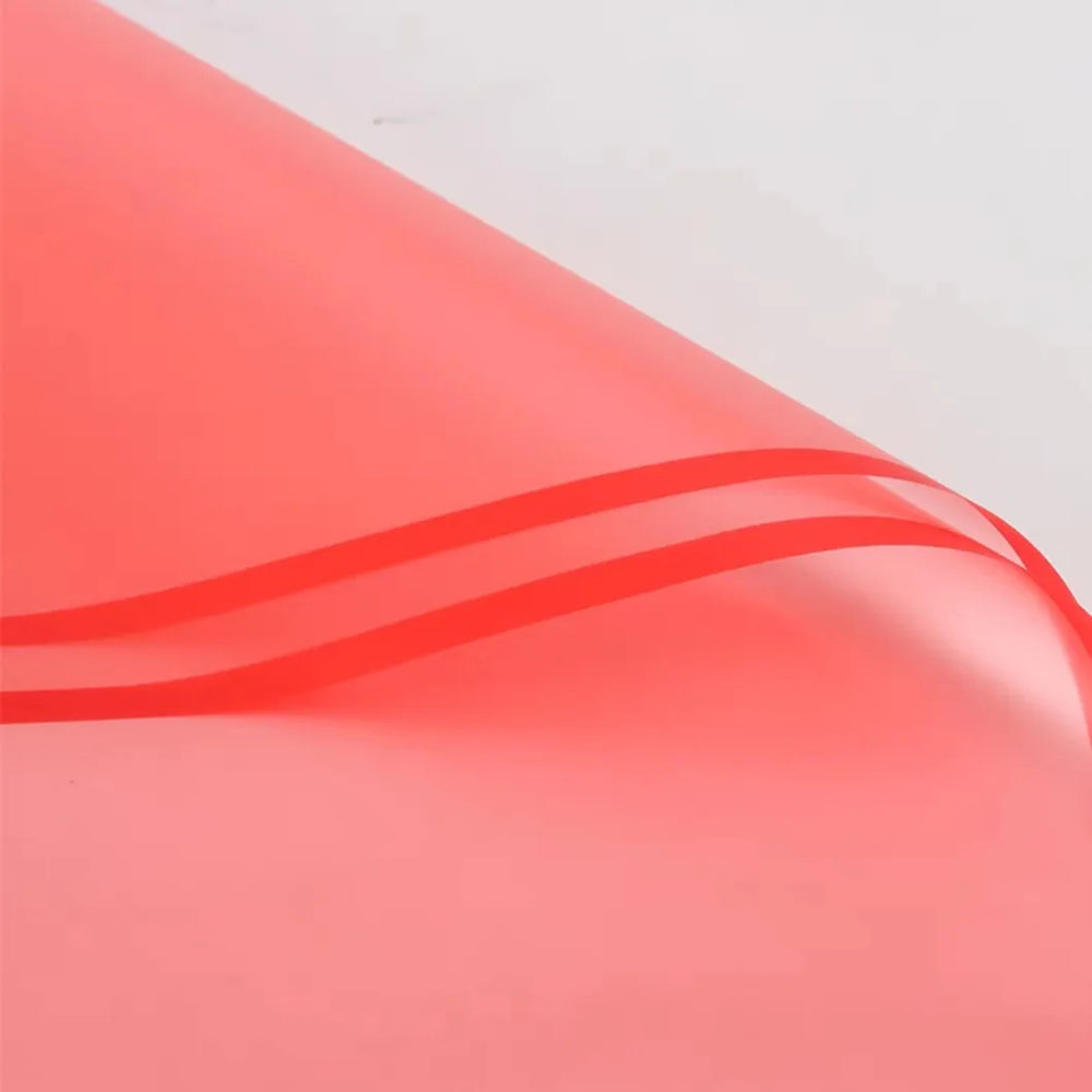 Fog Flower Wrapping Paper 5 Sheets | Korean Style Half Transparent Gift Wrap for Bo additional angle
