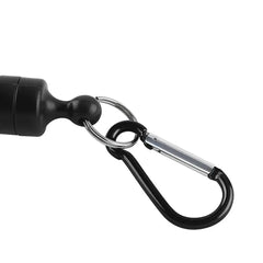 Fishing Magnetic Buckle With Keychain Carabiner Anti-falling Outdoor Fishing Clip Fish close-up view