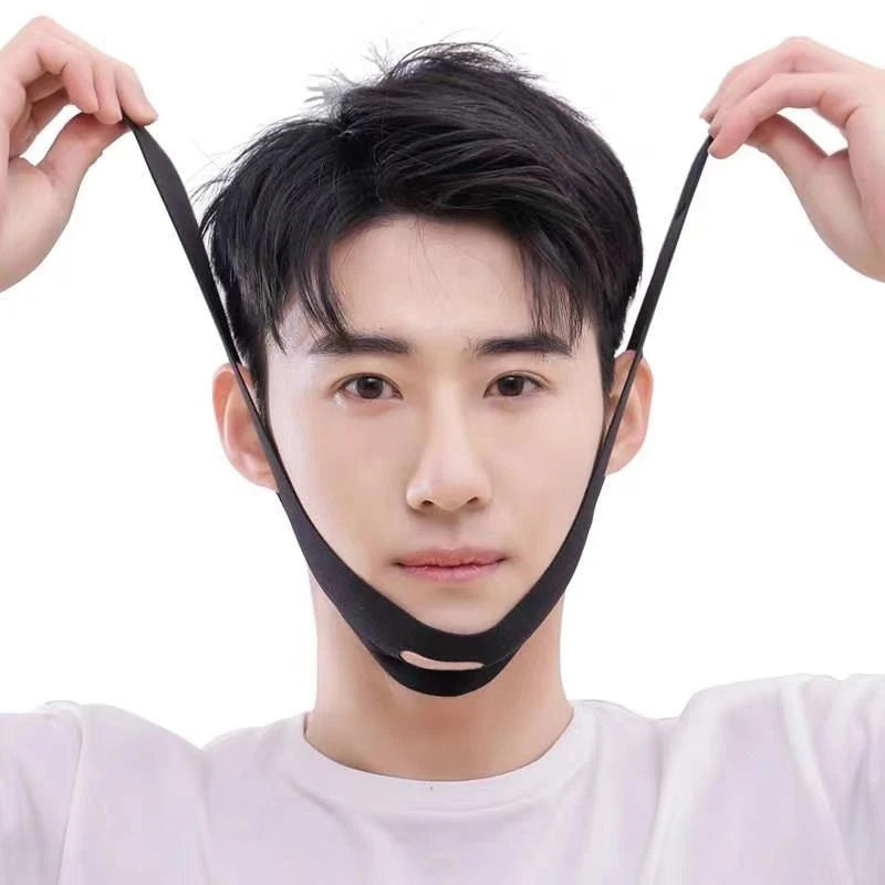 V Face Shaper Lift Massager | Jawline Slimming Band for Men and Women close-up view