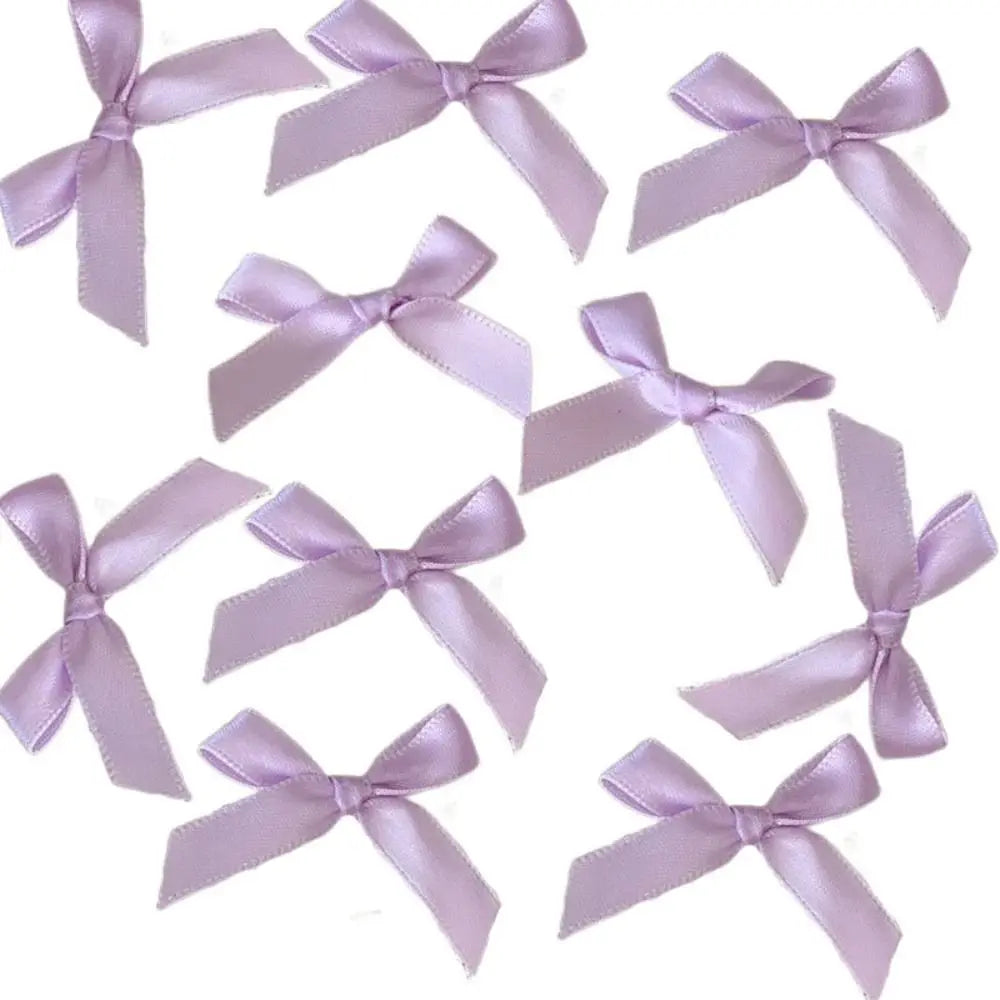 10pcs Bowknot Cotton Doll Hair Pins Doll Hairpin Accessories Tiny DIY Mini Hair Clip Cute 4cm Doll Wig Clips Birthday Gift