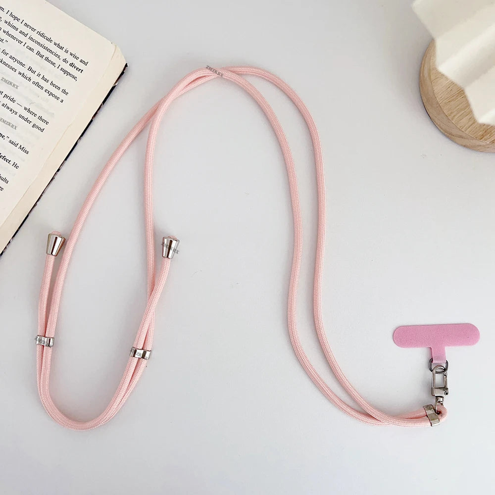 Universal Adjustable Phone Lanyard Strap Mobile Phone Hanging Rope Neck Straps Anti additional angle
