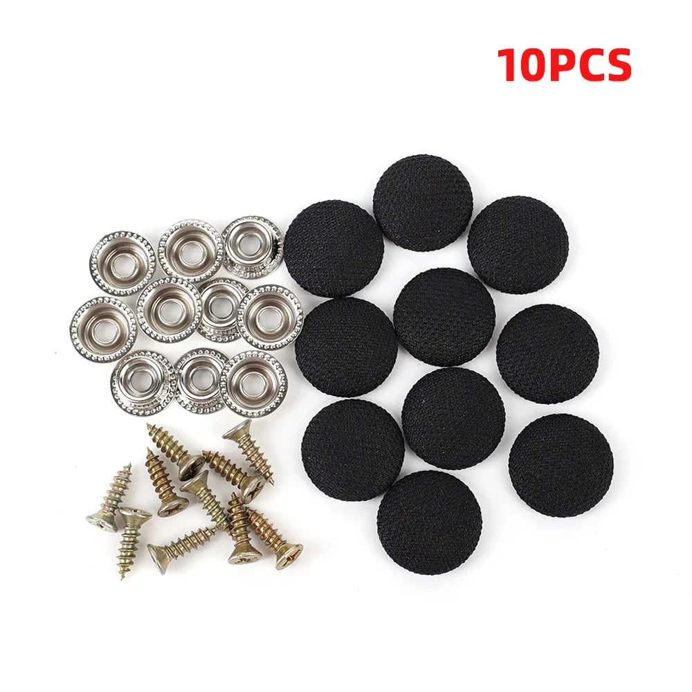 Car Interior Roof Fixing Buckles Headliner Rivets Set close-up view