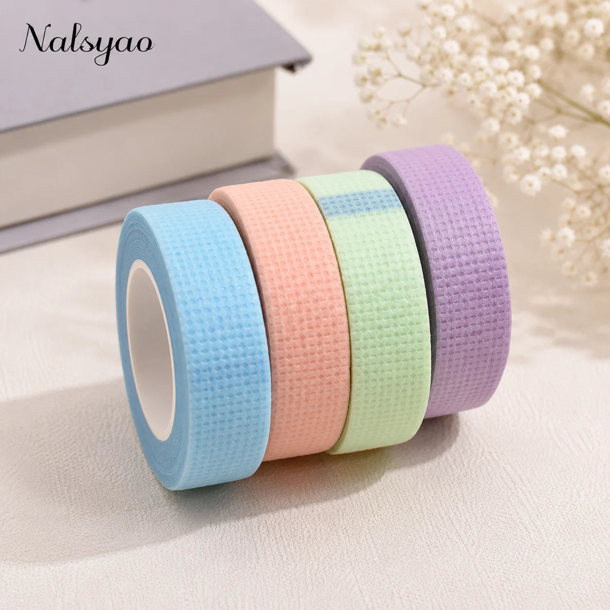 5PCS Eyelashes Extension Tape Micropore Breathable Non-woven Cloth Adhesive Lifting additional angle