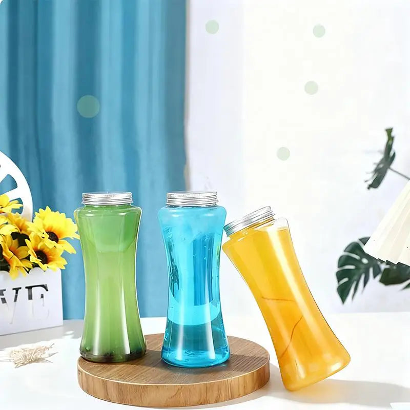 DIY Drink Shaker Bottle 1 Portable Transparent Plastic Bottle for Making Custom Milk alternate view