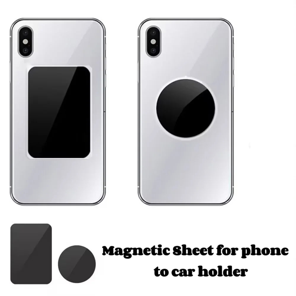 Thin Metal Plate Disk For Magnetic Car Phone Holder Iron Sheet Sticker Disk For Magne lifestyle view