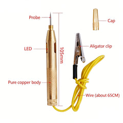 Car Current Detector Practical Test Pen Vehicle Fault Detection Tool Auto Repair Shop Maintenance Automotive Special Tools
