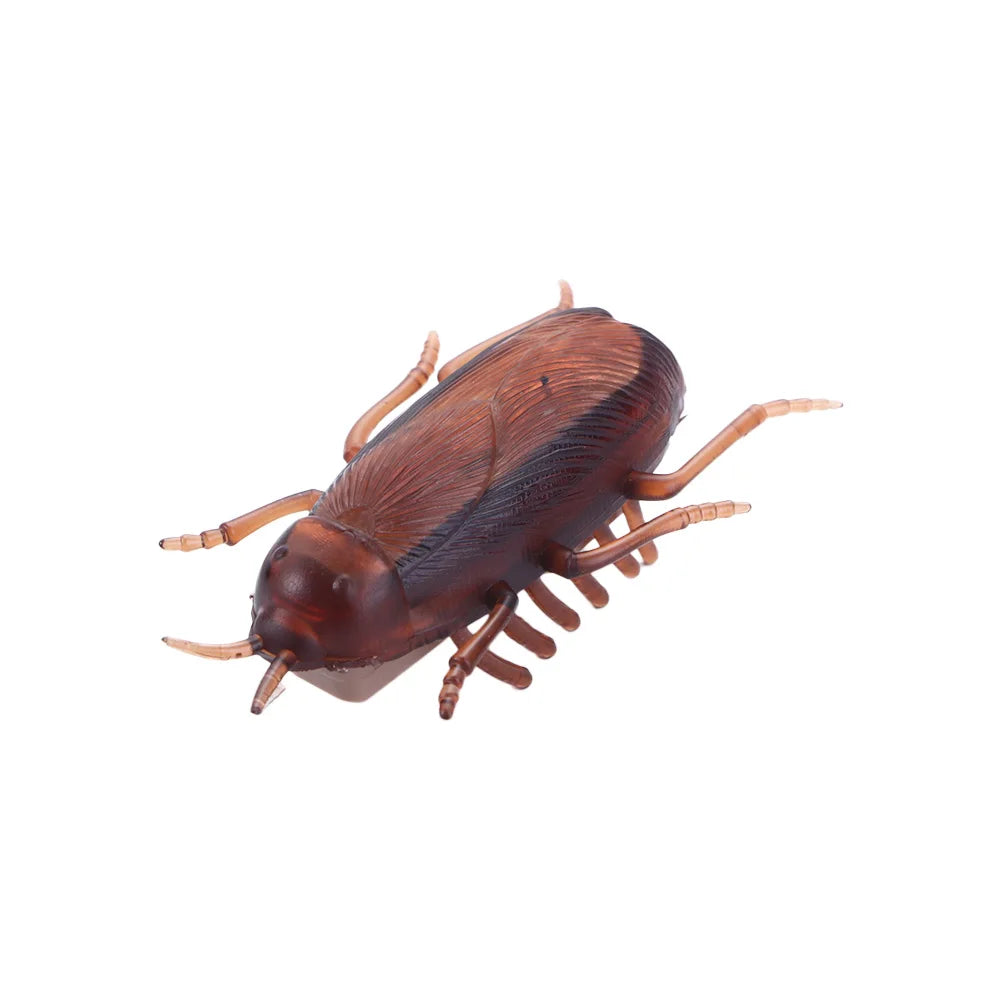 Electric Crawling Cockroach Toys Funny Simulation Fake Roach Prank Toys Trick Joke To alternate view