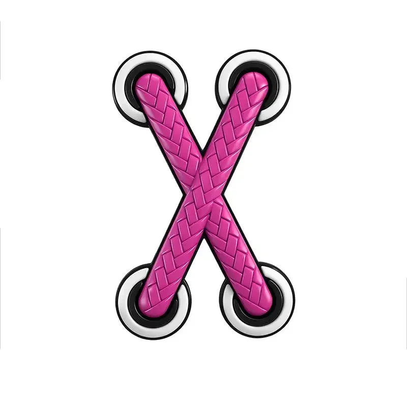 Funny Cross Shoelace Vinyl Decal Sticker for Cars, Motorcycles, Trucks, Helmets