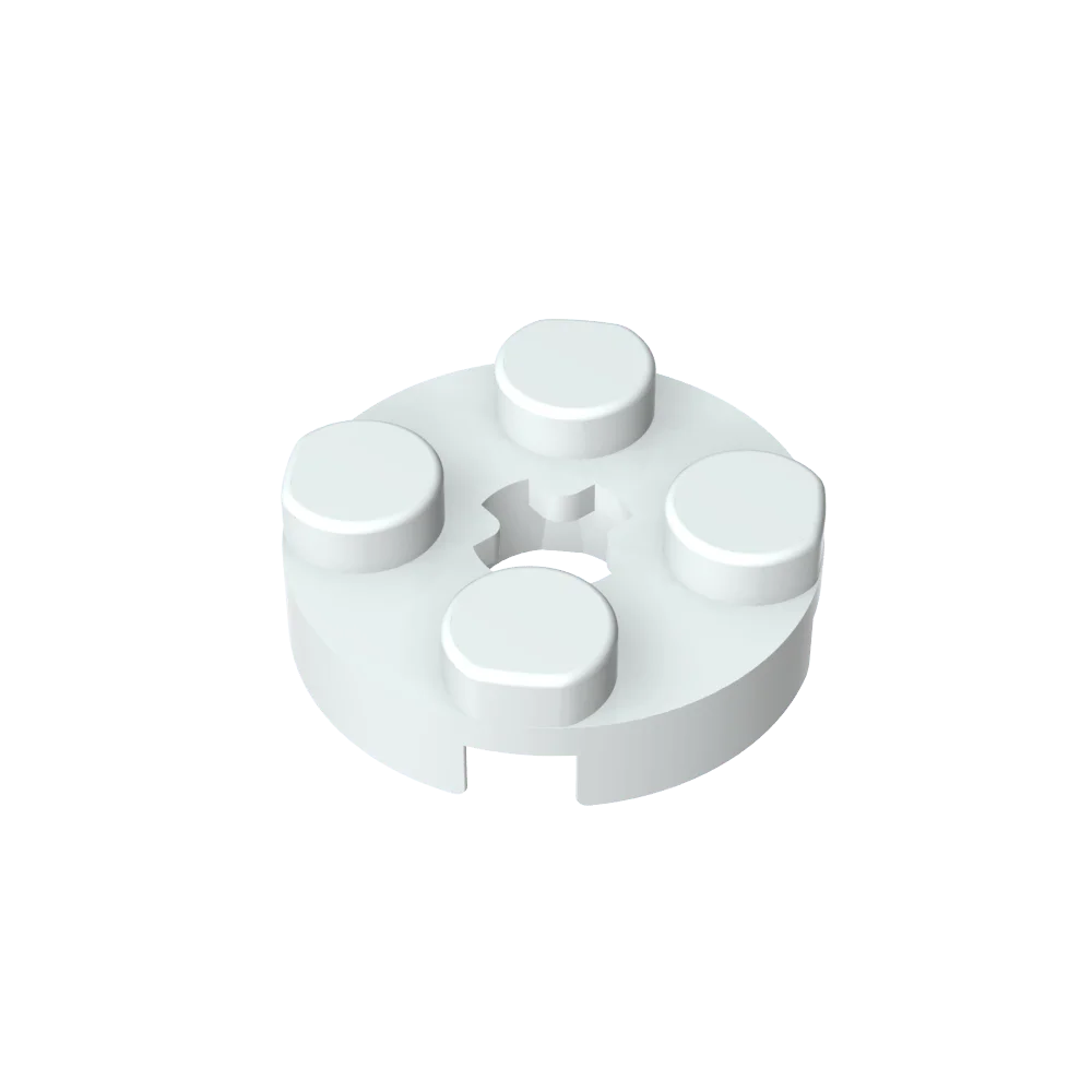 Gobricks GDS-609 PLATTE 2X2 RUND | Kompatible Bausteine für DIY-Lernmodelle