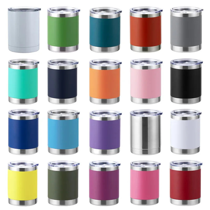 Double Wall Car Coffee Mug Stainless Steel 10oz Coffee Mug Beer Drinking Mug 300ml Insulated Thermos