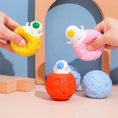 Astronaut Planet TPR squeeze cup relieves stress pop fun toy anti-stress stress stress restless sens