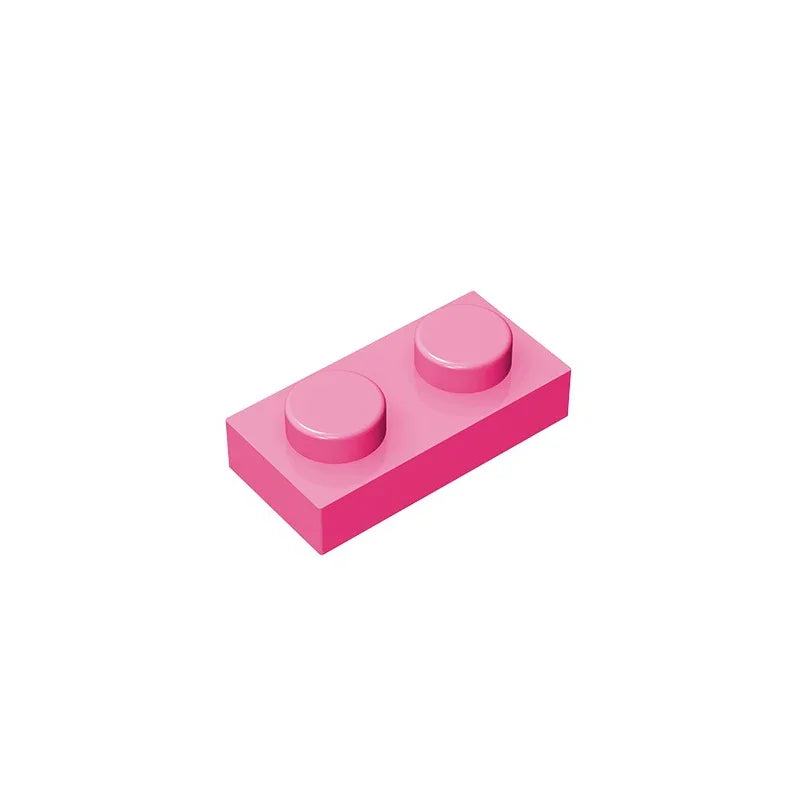 Gobricks GDS-502 Plate 1 x 2 Compatible Building Blocks | 6225 Pieces for DIY Creat additional angle