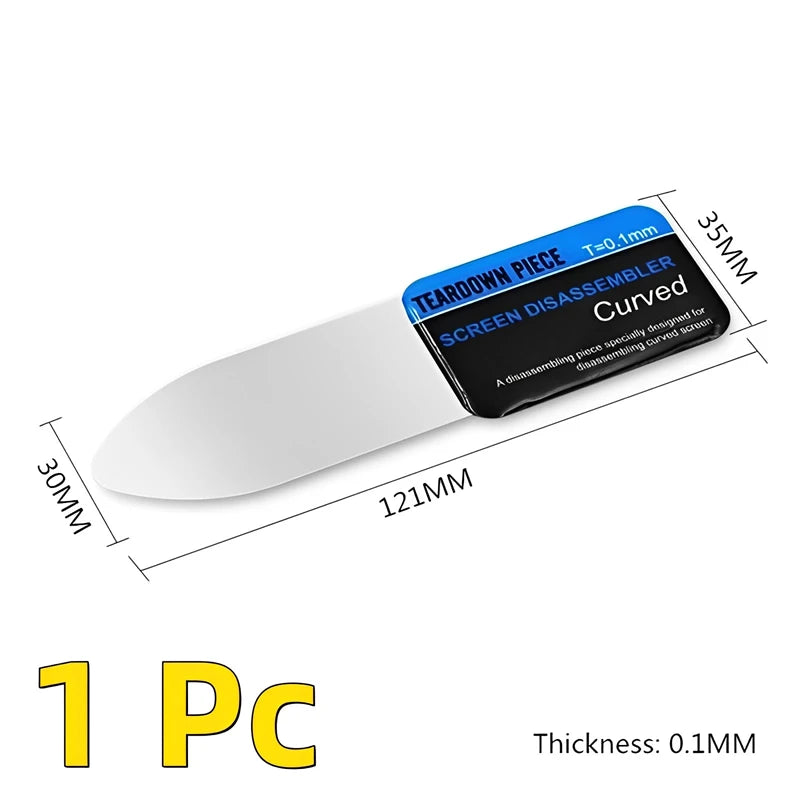 Ultra Thin Phone Opening Pry Tools | Curved LCD Spudger Set detail view