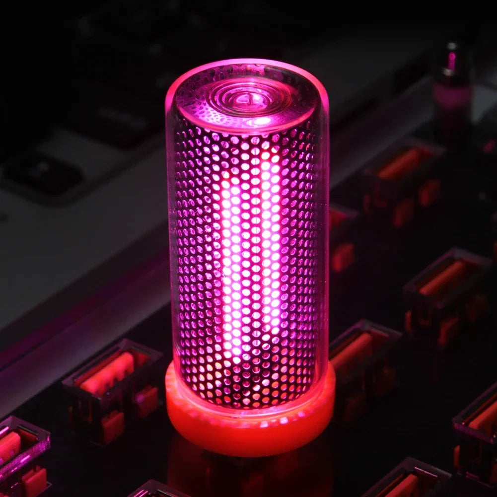 USB Plug-In Glass Bottle Night Light | Color-Changing Ambient Decor Lamp lifestyle view
