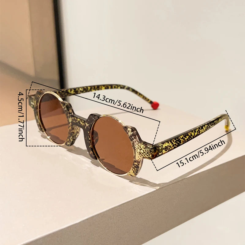 KAMMPT Round Sunglasses Men 2025 additional angle