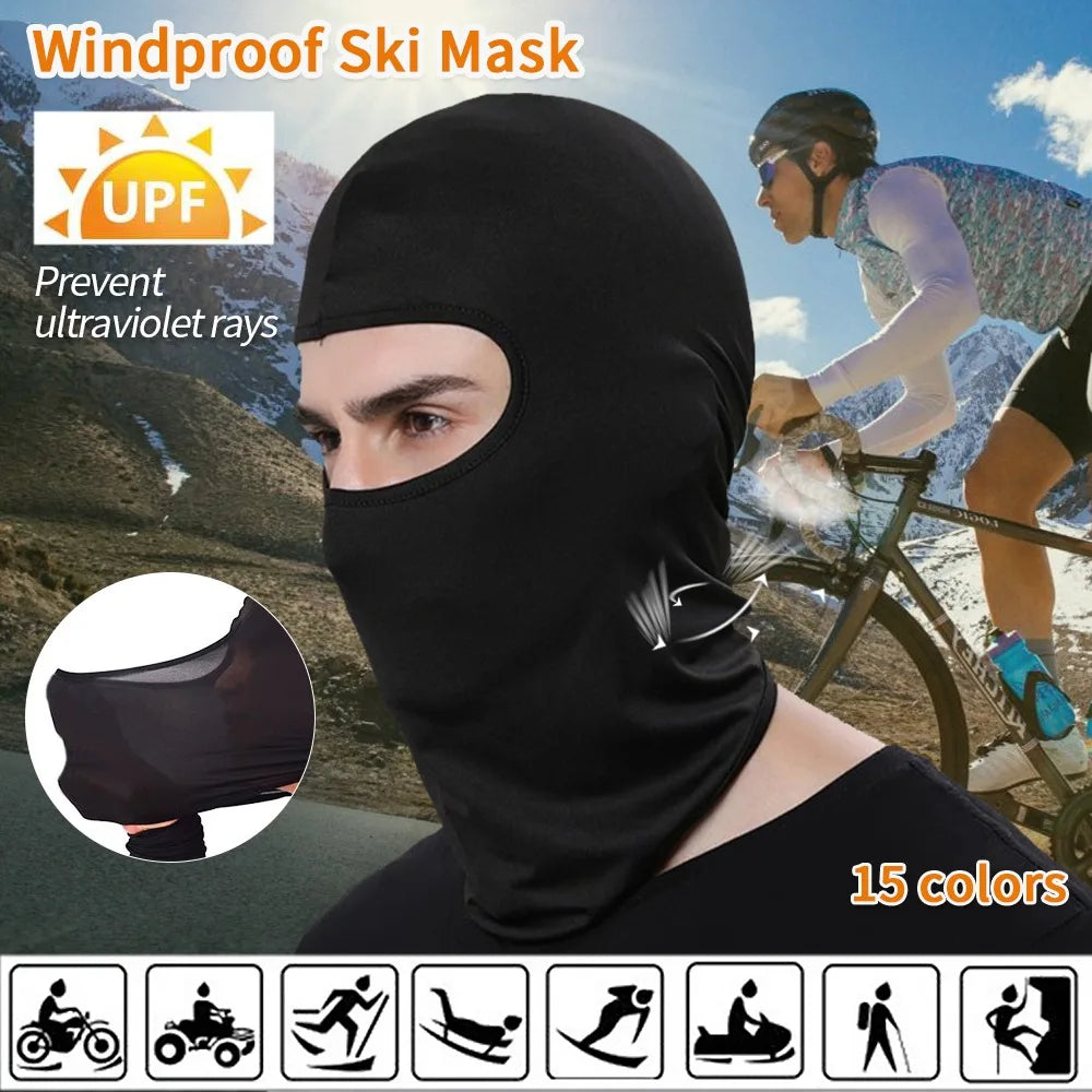 Cool Full Face Cycling Cap Balaclava | UV Protection and Quick-Dry for Men alternate view