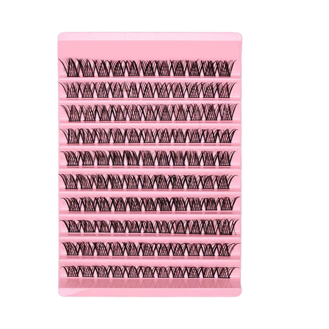 Lash Clusters Individual Lashes Extensions Natural Look Lashes D Curl Fluffy Cluster Lashes DIY Eyelash Extension