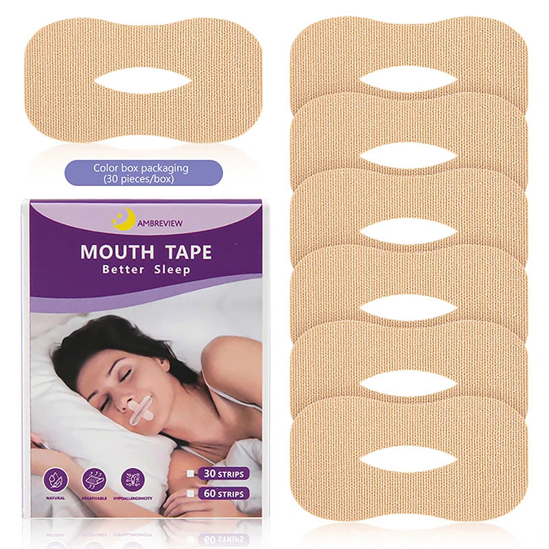 Anti Snoring Sleep Strips | Gentle Mouth Tape for Better Sleep alternate view