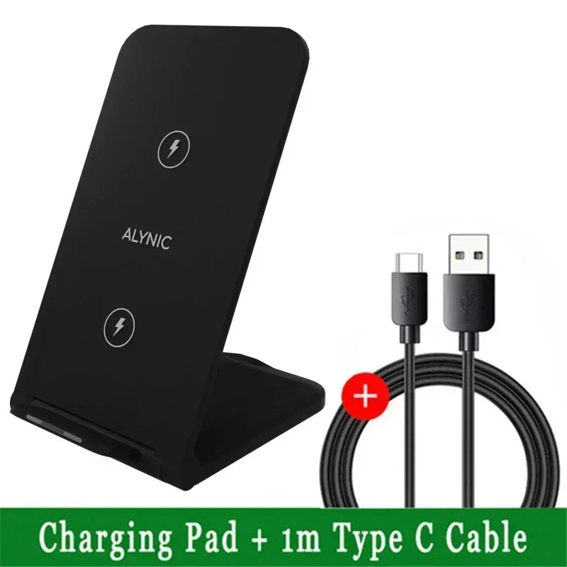 40W Foldable Wireless Charging Stand - Onlytenbucks.com