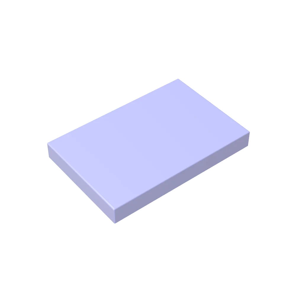 Gobricks GDS-1039 Tile 2 x 3 | Compatible Building Brick for Creative DIY Projects close-up view